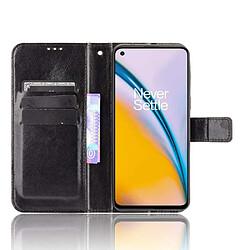 Avis Htdmobiles Housse pour OnePlus Nord 2 5G - etui coque pochette portefeuille + verre trempe - NOIR