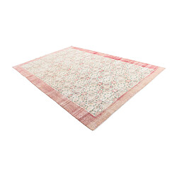 Vidal Tapis de laine 318x203 rose Ultra Vintage pas cher