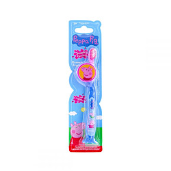 Tinokou Brosse à dents Ergonomique Enfant - Peppa Pig Bleu