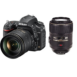 NIKON D750 KIT AF-S 24-120MM F4G ED VR + AF-S 105MM F2.8G IF-ED VR Micro