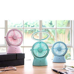 Avis Wewoo Lampe USB deux en un Ventilateur de charge Mini de bureau de poudre de fleur de cerisier