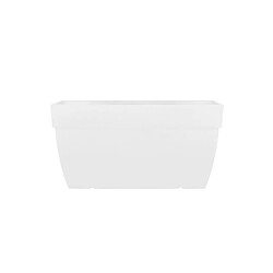 ARTEVASI Jardiniere Capri Xl - 40 x 80 x H 40 cm - 100 L - Blanc