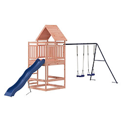 Maison Chic Aire de jeux d'extérieur | Maisonnette de jeu | Maison pour enfants bois massif de douglas -GKD62931