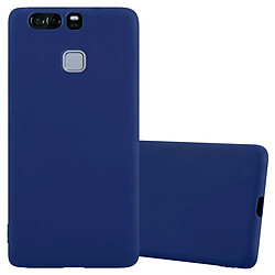 Cadorabo Coque Huawei P9 Etui en Bleu