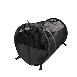 Justgreenbox Chien transporteurs arrière arrière pour animaux de compagnie housse de siège de voiture tapis hamac protecteur avec ceinture de sécurité Transportin Perro, Noir