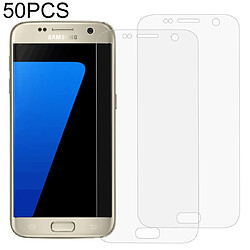 Wewoo Film protecteur d'écran 50 PCS 3D à couverture intégrale souple en PET pour Galaxy S7