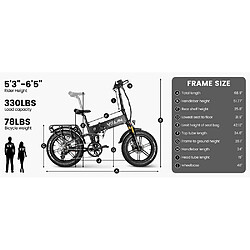 Acheter Vitilan i7 Pro 2.0 Vélo électrique pliable, gros pneu 20 * 4,0 pouces 750 W Moteur Bafang 48 V 20 Ah Batterie amovible - Vert