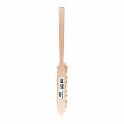 Astuceo Balayette coco spécial chantier en bois 33 cm