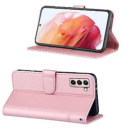 Avis Universal Samsung Galaxy S21 5G COURTURE COURTURE COUVERTURE MAGNÉTIQUE PRIUM ETUI COQUE - ROSE