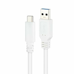 Avis Câble USB-C vers USB NANOCABLE 10.01.4000-W Blanc Noir 50 cm