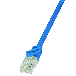 LogiLink 1.5m Cat.6 U/UTP câble de réseau 1,5 m Cat6 U/UTP (UTP) Bleu (LOGILINK - Patchcord Cat.6 U/UTP EconLine 1,50m blue)