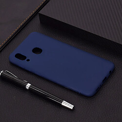 Wewoo Coque Souple Pour Galaxy A30 Bonbons TPU Couleur Bleu