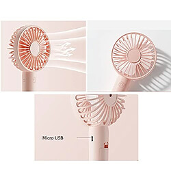 Witeygai Handheld Fan, Portable Mini Hand Held Desk Fan,Portable Outdoor USB Fan,Desktop Personal Small Cooling Fan, with pedestal fan,for Home, pas cher