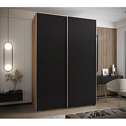 Abiks Meble Armoire à portes battantes Lux 1 245,5/170/64 2 portes