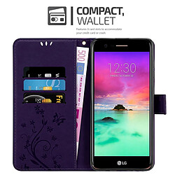 Cadorabo Coque LG K10 2018 / K11 / K11 PLUS Etui en Mauve