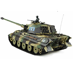 Amewi Tank RC Panzerkampfwagen Könisgtiger Tiger 2 1/16 ème RTR IR et Billes