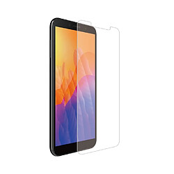 Muvit Protection d'écran pour Huawei Y5P Plate Anti-rayures et Anti-bactérienne Transparent