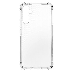 Avizar Coque pour Samsung Galaxy A34 5G Silicone Flexible Coins Renforcés Transparent