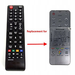 GUPBOO Télécommande Universelle de Rechange pour Samsung smart tv UA55F8000J UA46F6400AJ tactile