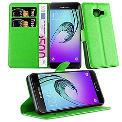 Cadorabo Coque Samsung Galaxy A3 2016 Etui en Vert