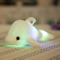 Universal Mignon créatif lumineux Dolphin Doll Whitewhite