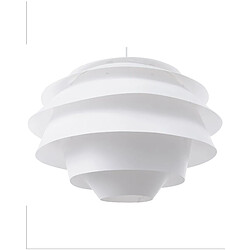 Beliani Lampe suspension CONGO Blanc