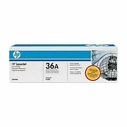 Toner original HP CB436A Noir