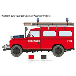 Acheter Italeri Maquette véhicule pompiers : Land Rover Pompiers