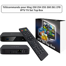 SANAG Remplacer Telecommande Pour Mag Iptv Tv Set Top Box-Pour Mag 250, Mag 254, Mag 255, Mag 260, Mag 261, Mag 270, Mag 275, Mag 277, Mag 350, Mag 352, Mag 257, Mag 420, Mag 424