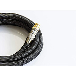 Acheter Python Parent Title Premium - Connecteur mâle vers Femelle IEC/coaxial 1 m Noir