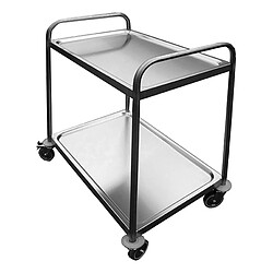 DESSSERTE SOUDEE INOX 304 4 ROUES - L2G