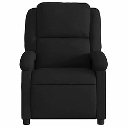 Avis Maison Chic Fauteuil inclinable,Fauteuil luxe de relaxation Noir Tissu -MN71689