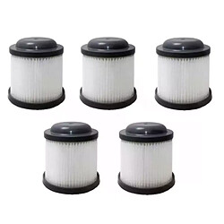 AD 5Pcs VF90 HEPA est adapté aux accessoires d'aspirateur Black & Decker, éléments filtrants, filtre PVF110 PHV1210