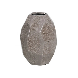 BigBuy Home Vase Gris Céramique 23 x 23 x 35 cm