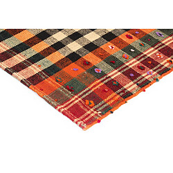 Vidal Tapis de laine 214x149 orange Jajim