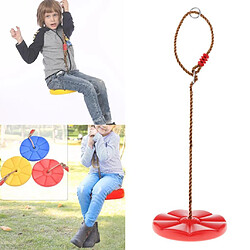 Avis Disque Swing Seat Safe Indoor Outdoor Play House Playground Accs Toys Rouge