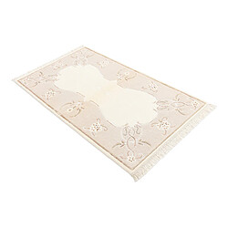 Vidal Tapis de laine 152x84 beige Darya