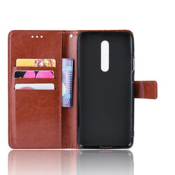 Acheter Wewoo Housse Coque en cuir à rabat horizontal Retro Crazy Horse Texture pour Xiaomi Redmi K20 / K20 Proavec porte-carte et fentes cartes et cadre photo Marron