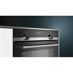 Acheter Four intégrable 71l 60cm a ecoclean inox/noir - hb557abs0 - SIEMENS