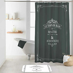 Paris Prix Rideau de Douche Vintage 180x200cm Anthracite