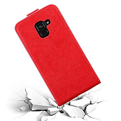 Cadorabo Coque Samsung Galaxy A8 2018 Etui en Rouge pas cher