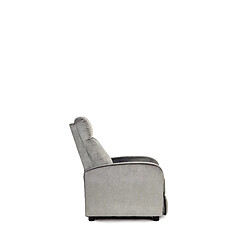 Avis Vivaldi Fauteuil DANNY Gris Velours