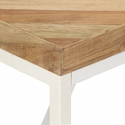 Acheter vidaXL Table à manger 120x60x76 cm Bois massif d'acacia et de manguier