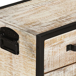 Acheter vidaXL Meuble TV 110x30x41 cm Bois d'acacia massif