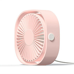 (Ventilateur de Bureau USB Portable Petit Refroidisseur d'air Rotatif Personnel à 360°, Mini Ventilateur de Table à Commande de Refroidissement) Ventilateur de Bureau USB