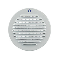 Grille ronde Renson 435R 100 mm aluminium blanc RAL9010