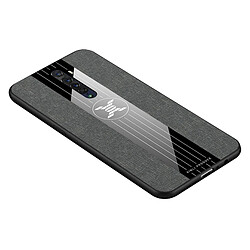 Wewoo Coque Souple Housse de protection en TPU antichoc pour OPPO RENO 2 XINLI Gris