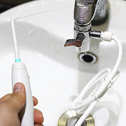 Acheter Wewoo La brosse à dents orale d'Irrigator de robinet oral Flosser implémente le nettoyant de de jet d'eau de soin