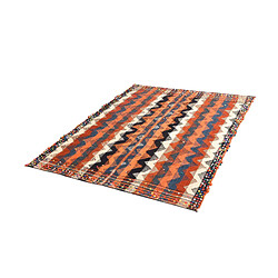 Vidal Tapis de laine 219x172 orange Jajim