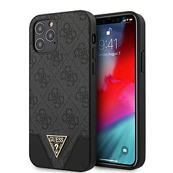 Guess Maroquinerie Coque Guess pour iPhone 12 / 12 Pro - Triangle